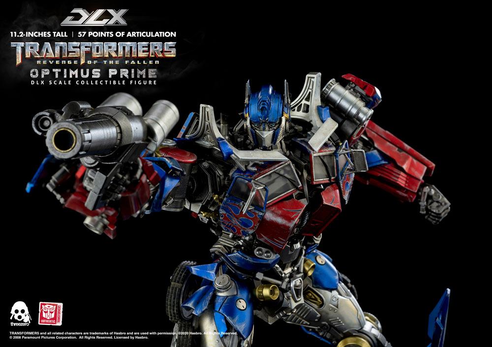 Transformers - Die Rache DLX Actionfigur 1/6 Optimus Prime 28 cm Image 8