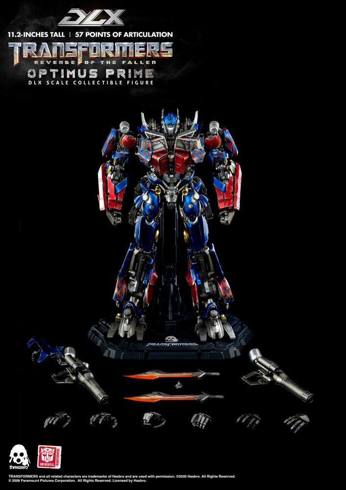 Transformers - Die Rache DLX Actionfigur 1/6 Optimus Prime 28 cm Image 19