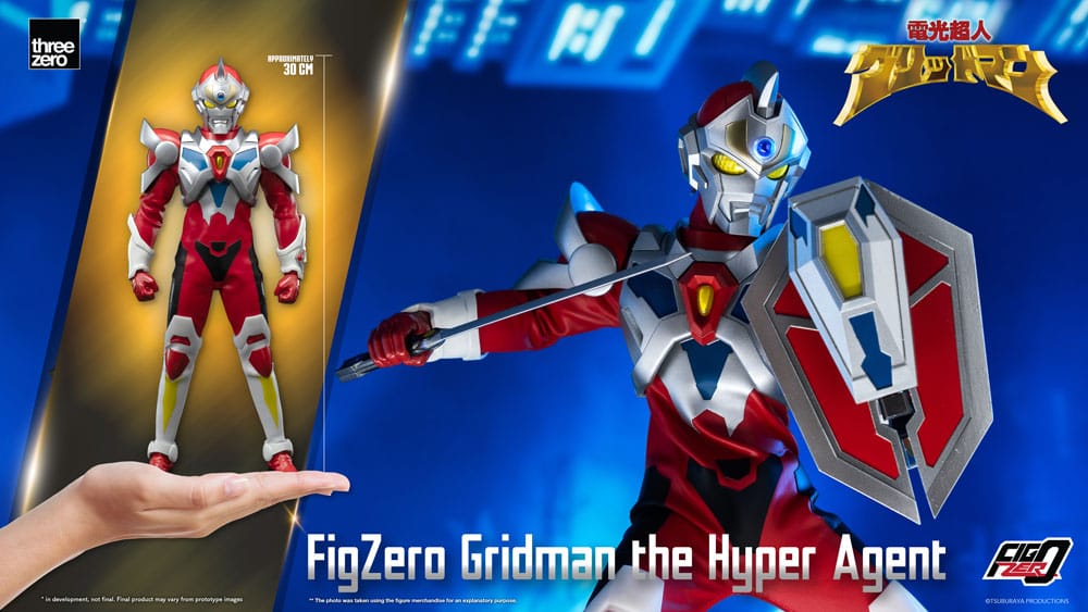 Gridman the Hyper Agent FigZero Actionfigur Gridman the Hyper Agent 30 cm Image 19