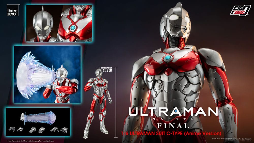 Ultraman FigZero Actionfigur 1/6 Ultraman Suit C-Type (Anime Version) 31 cm Image 18
