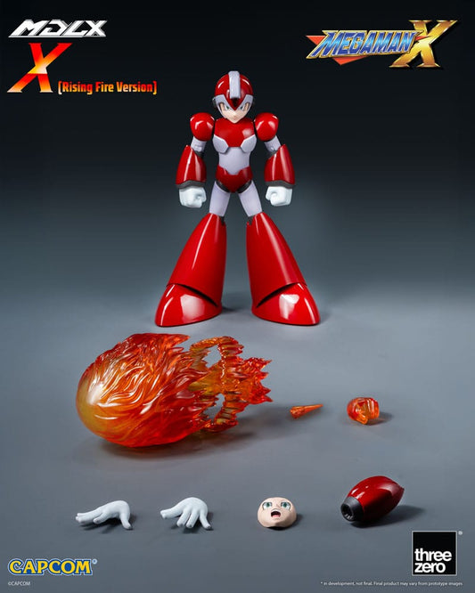Mega Man MDLX Actionfigur Rockman X / Mega Man X (Rising Fire Version) 12 cm Image 2