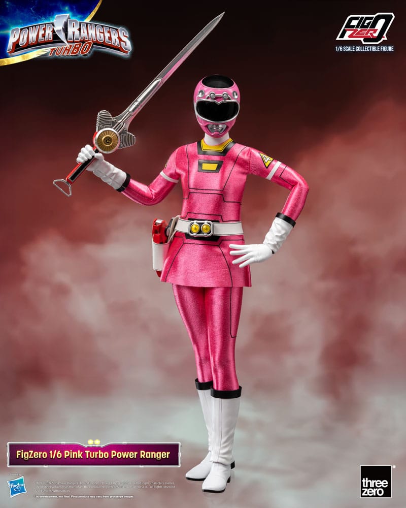 Power Rangers Turbo FigZero Actionfigur 1/6 Pink Turbo Power Ranger 30 cm Image 7