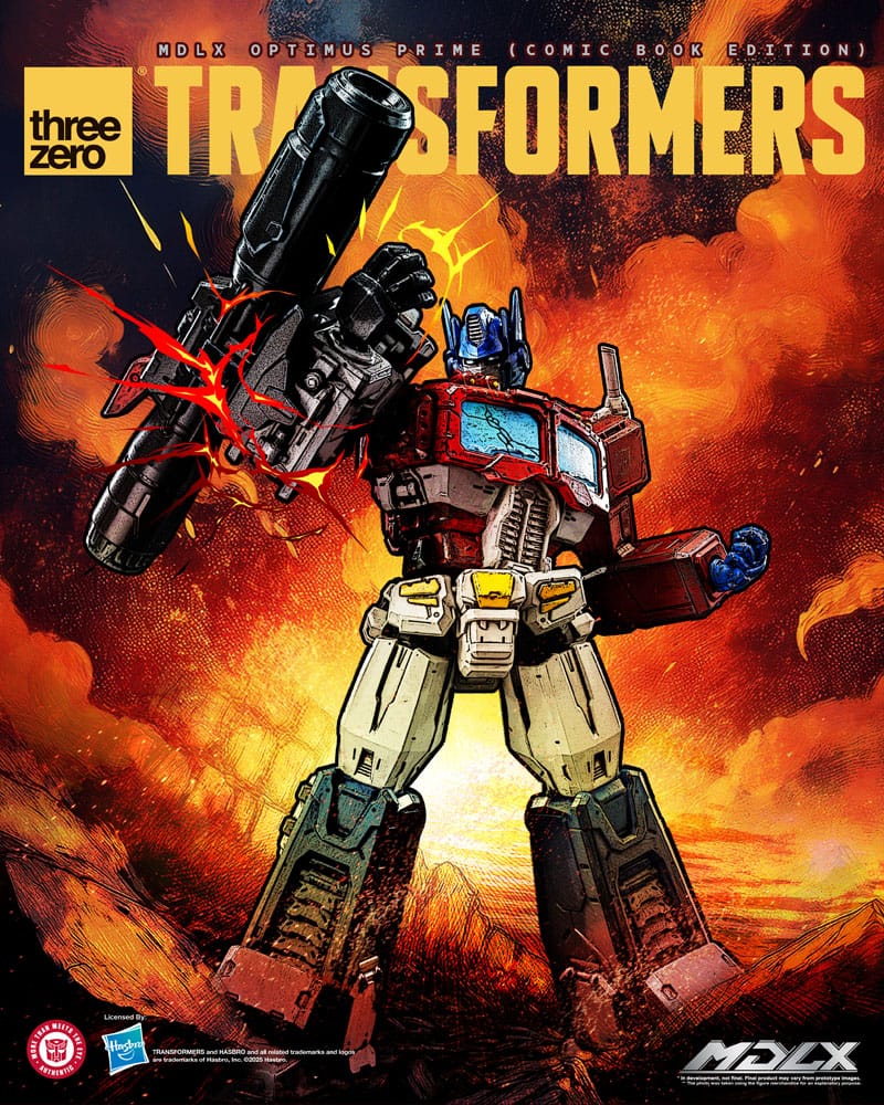 Transformers MDLX Actionfigur Optimus Prime (Comic Book Edition) 18 cm Image 17