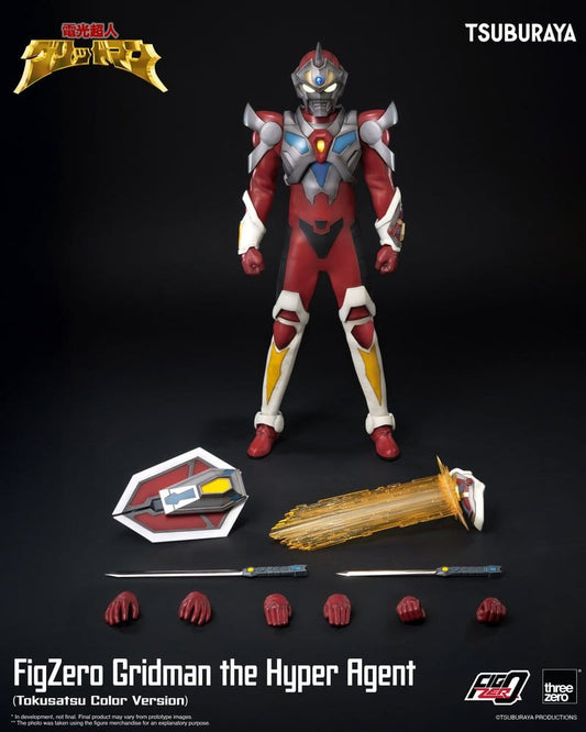 Gridman the Hyper Agent FigZero Actionfigur Gridman (Tokusatsu Color Version) 30 cm Image 2