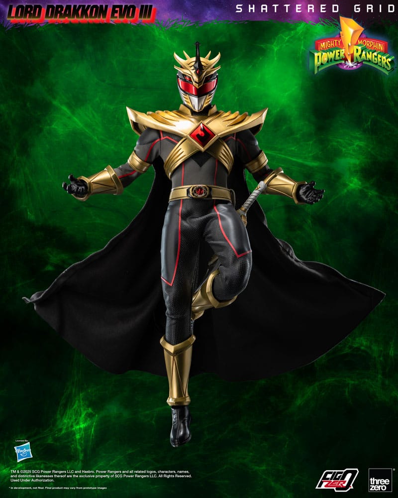 Mighty Morphin Power Rangers Shattered Grid FigZero Actionfigur 1/6 Lord Drakkon Evo III 30cm Image 13