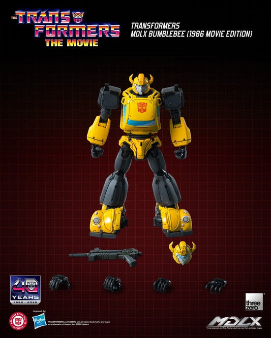 Transformers MDLX Actionfigur Bumblebee (1986 Movie Edition) 12 cm Image 2