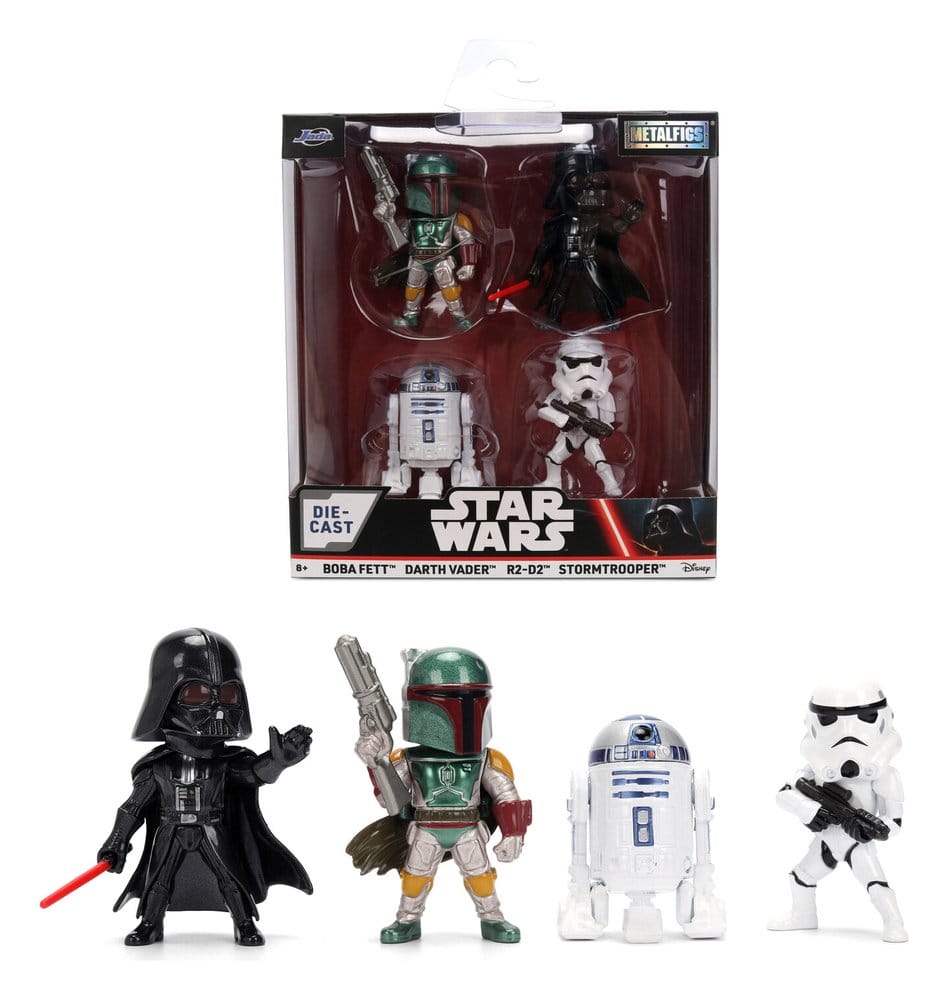 Star Wars Minifiguren 4er-Pack Wave 1 6,5 cm Image