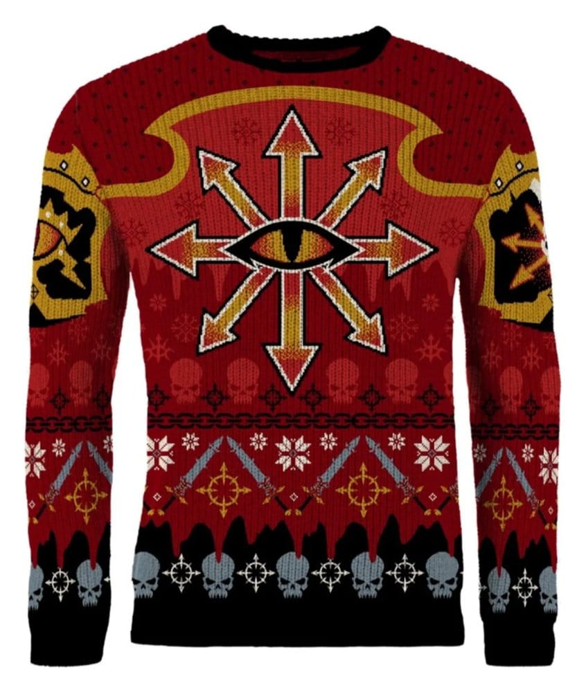 Warhammer 40,000 Christmas Pullover Chaos Größe XXL Image 4