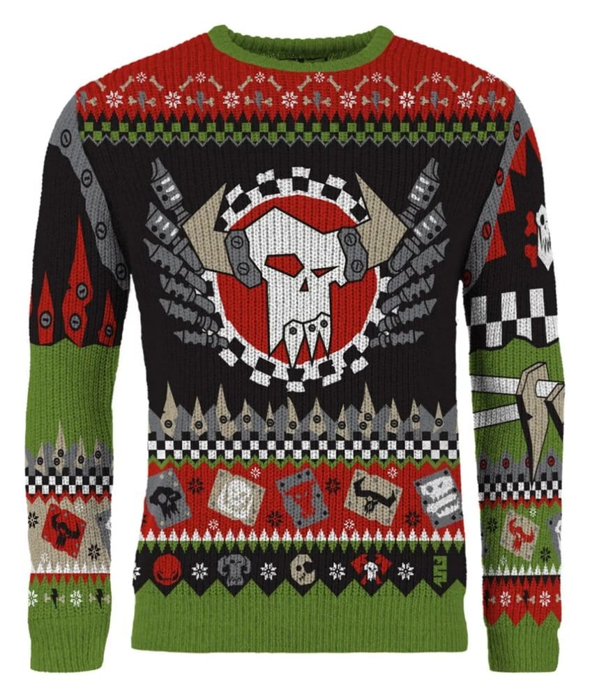 Warhammer 40,000 Christmas Pullover Ork Größe XL Image 3