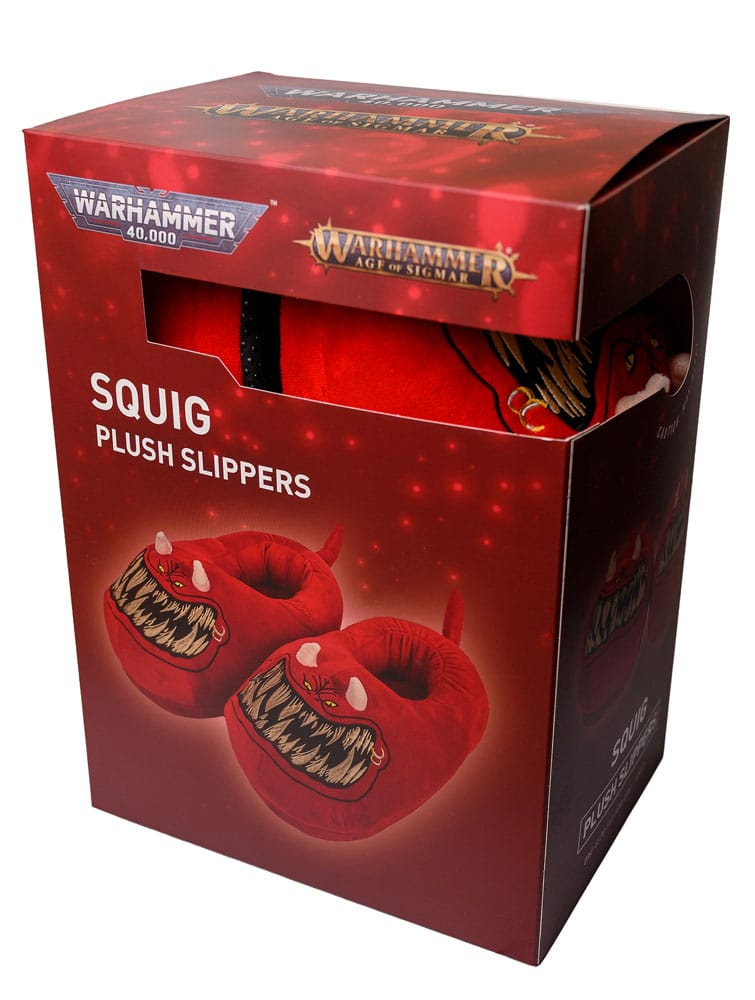 Warhammer 40,000 Hausschuhe Red Squig Slippers (One Size) Image 9