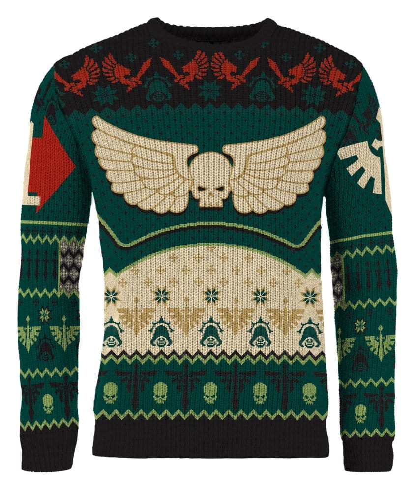 Warhammer 40,000 Christmas Pullover Dark Angels Größe XL Image 6