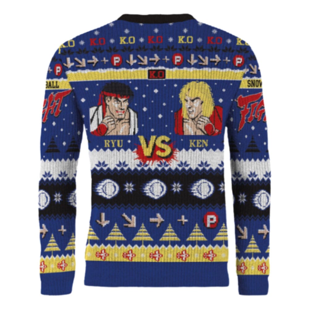 Street Fighter Christmas Pullover Ryu & Ken Größe M Image 2