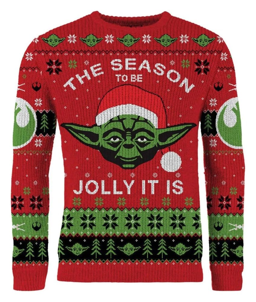 Star Wars Christmas Pullover Yoda Größe M Image 3