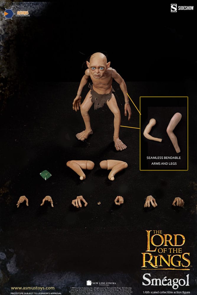 Herr der Ringe Actionfigur 1/6 Sméagol 20 cm Image 12