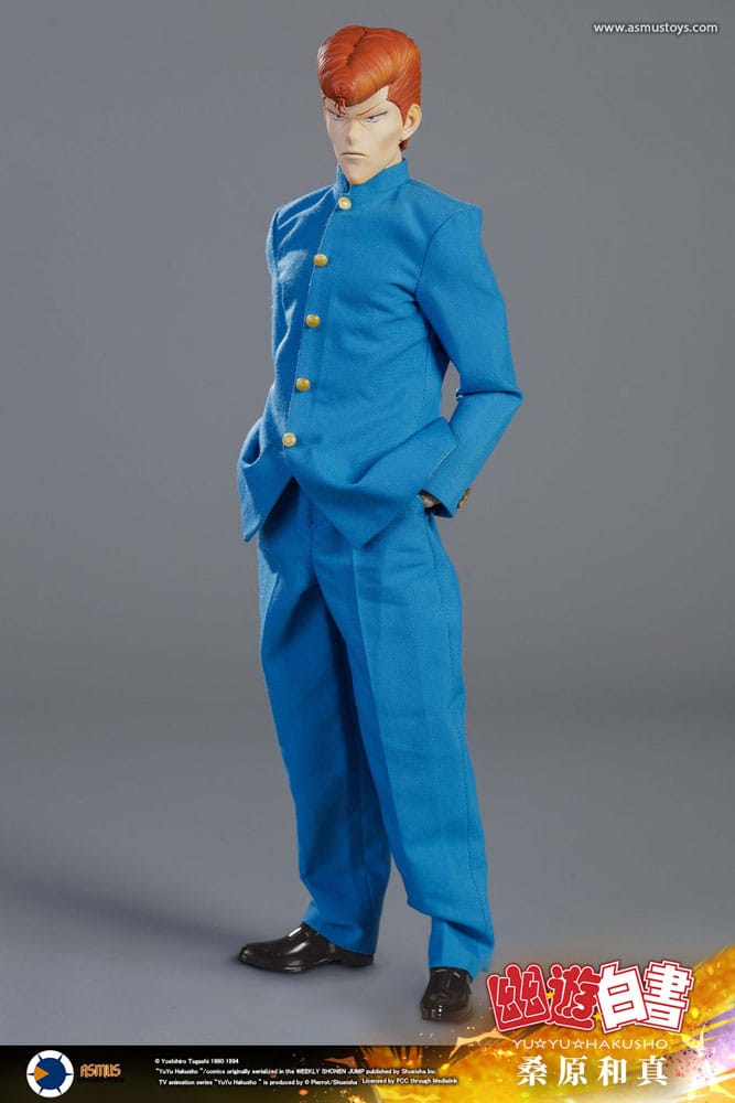 Yu Yu Hakusho Actionfigur 1/6 Kazuma Kuwabara (Luxury Version) 30 cm Image 8
