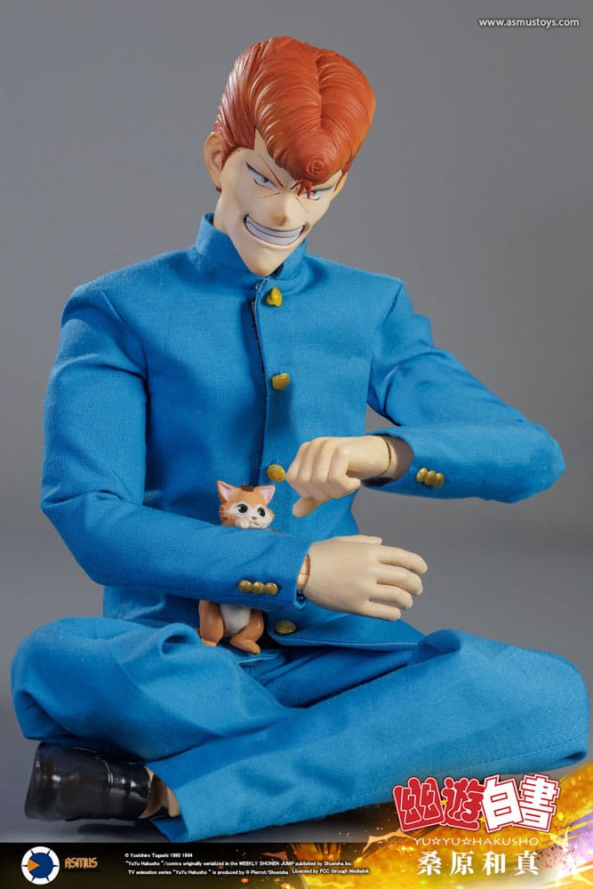 Yu Yu Hakusho Actionfigur 1/6 Kazuma Kuwabara (Luxury Version) 30 cm Image 9