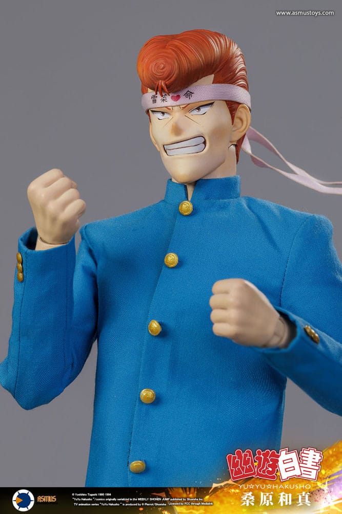 Yu Yu Hakusho Actionfigur 1/6 Kazuma Kuwabara (Luxury Version) 30 cm Image 22