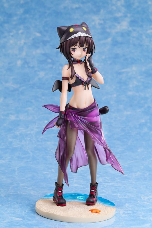 KonoSuba: An Explosion on This Wonderful World! Statue 1/7 Megumin Chomusuke Swimsuit Ver. 22 cm Image 2
