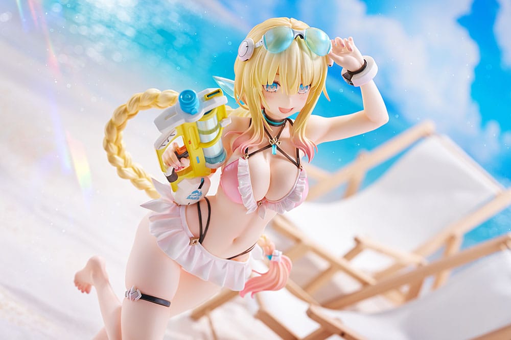 Phantasy Star Online PVC Statue 1/7 es Akhtal Summer Vacation 24 cm Image 4