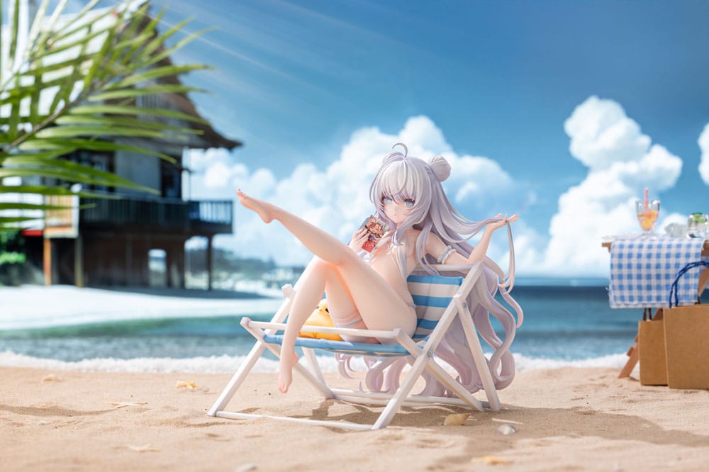Azur Lane PVC Statue 1/6 Le Malin Mercredi at the Secret Base Ver. 16 cm Image 2