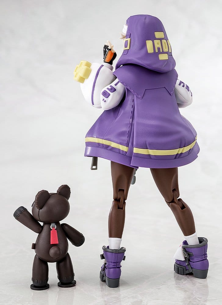 Guilty Gear Strive Plastic Model Kit Bridget Articulated Purple Color Ver. 14 cm Image 11