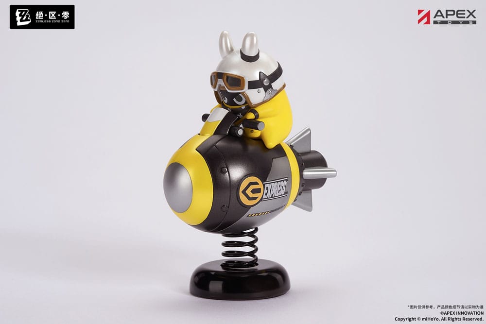 Zenless Zone Zero PVC Statue Happy Shake Rocketboo 10 cm Image 1
