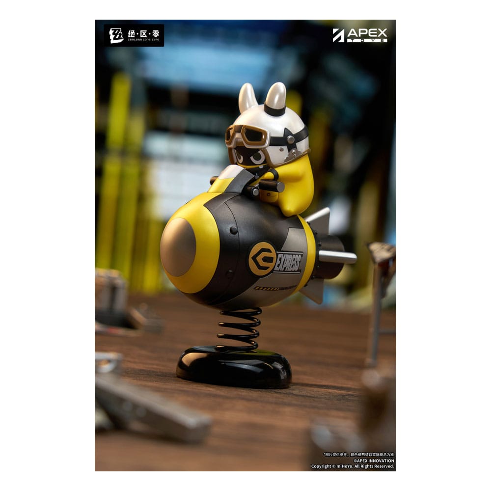 Zenless Zone Zero PVC Statue Happy Shake Rocketboo 10 cm Image 3
