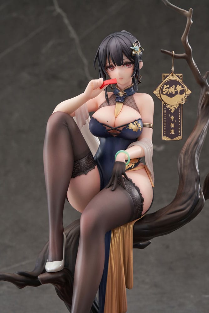 Original Character PVC Statue 1/7 Xiami China Dress Genboku Ver. 26 cm Image 12