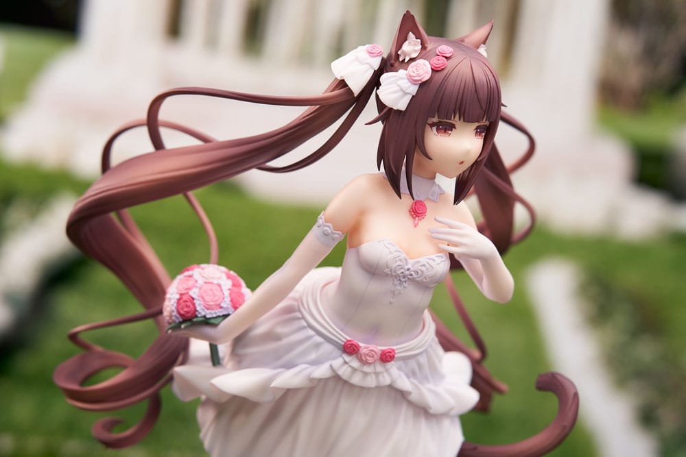 Nekopara PVC Statue 1/7 Nekopara Chocola Dream of Eden Ver. 23 cm Image 4