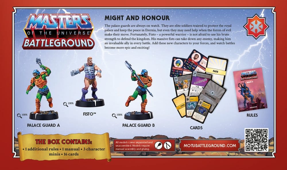 Masters of the Universe: Battleground Miniaturenspiel Wave 5: Masters of the Universe Faction *Französische Version* Image 6
