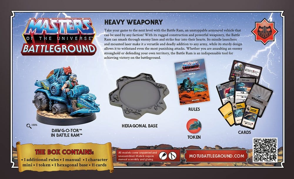 Masters of the Universe: Battleground Miniaturenspiel Wave 6: Fighting Foe Men Faction *Französische Version* Image 6