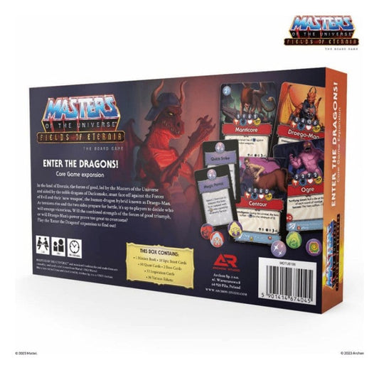 Masters of the Universe Brettspiel-Erweiterung Fields of Eternia - Enter the Dragons! *Englische Version* Image 2