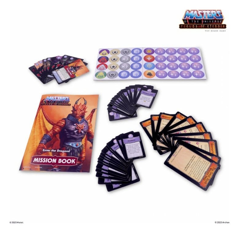 Masters of the Universe Brettspiel-Erweiterung Fields of Eternia - Enter the Dragons! *Französische Version* Image 3