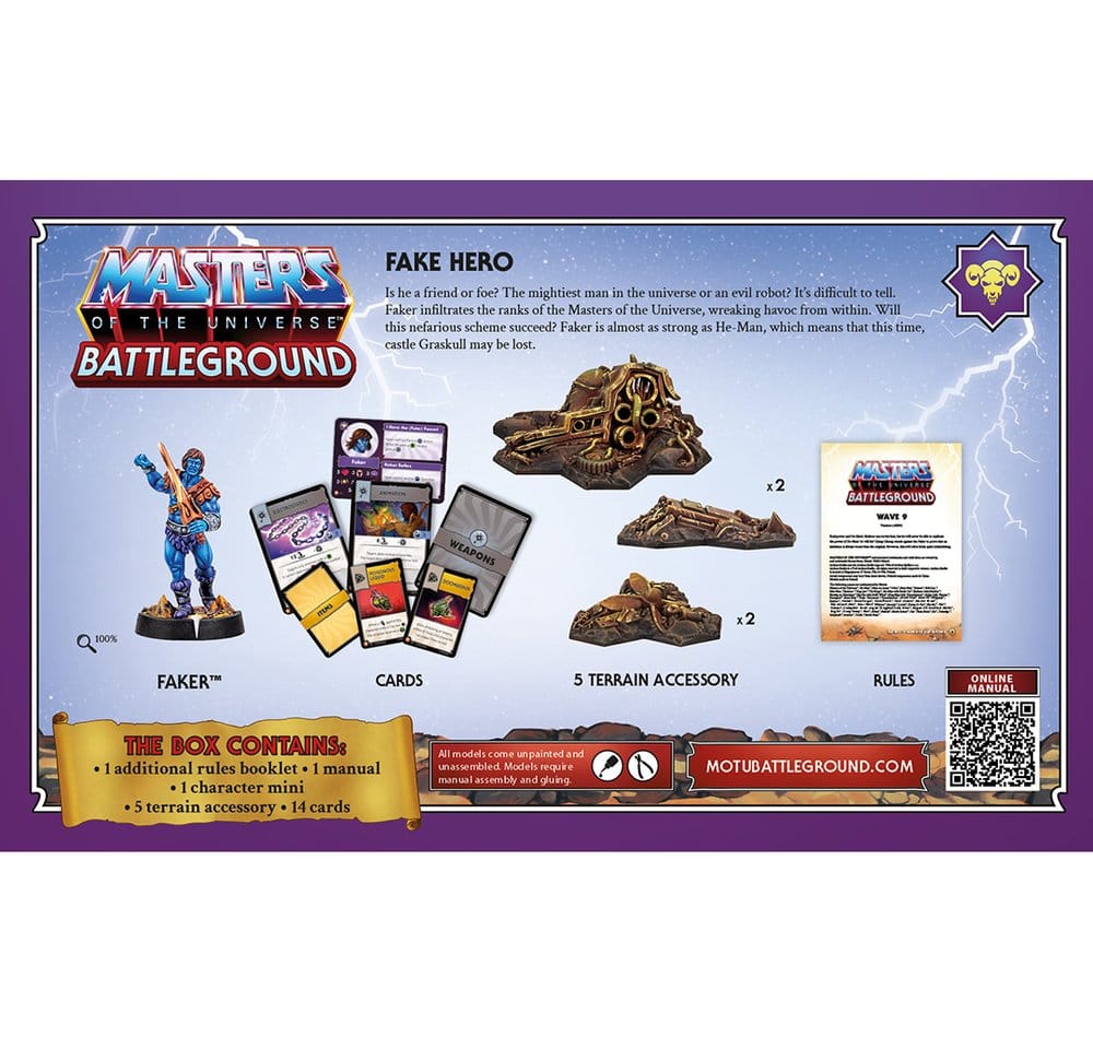 Masters of the Universe: Battleground Miniaturenspiel Wave 9: Evil Warriors Faction *Französische Version* Image 7