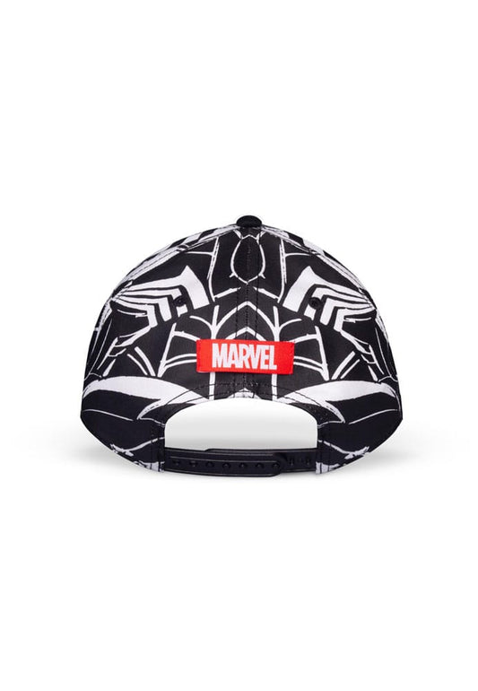 Spider-Man Baseball Cap Black & White All-over-Print Image 2