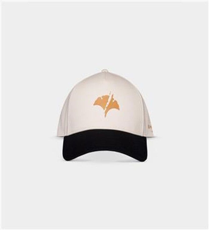 Ghost of Yotei Baseball Cap Ginko Leaf White Image 1
