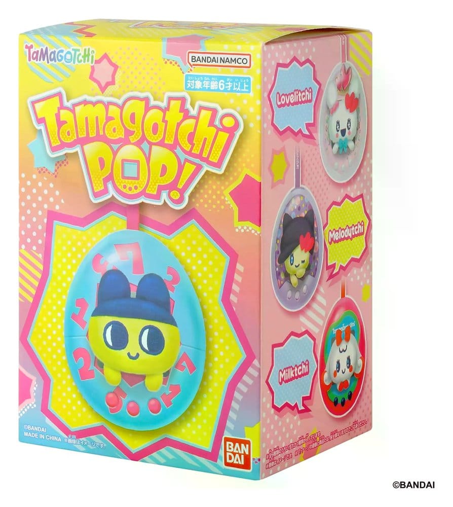 Tamagotchi Pop! Plüsch-Schlüsselanhänger 10 cm Sortiment (6) Image 5