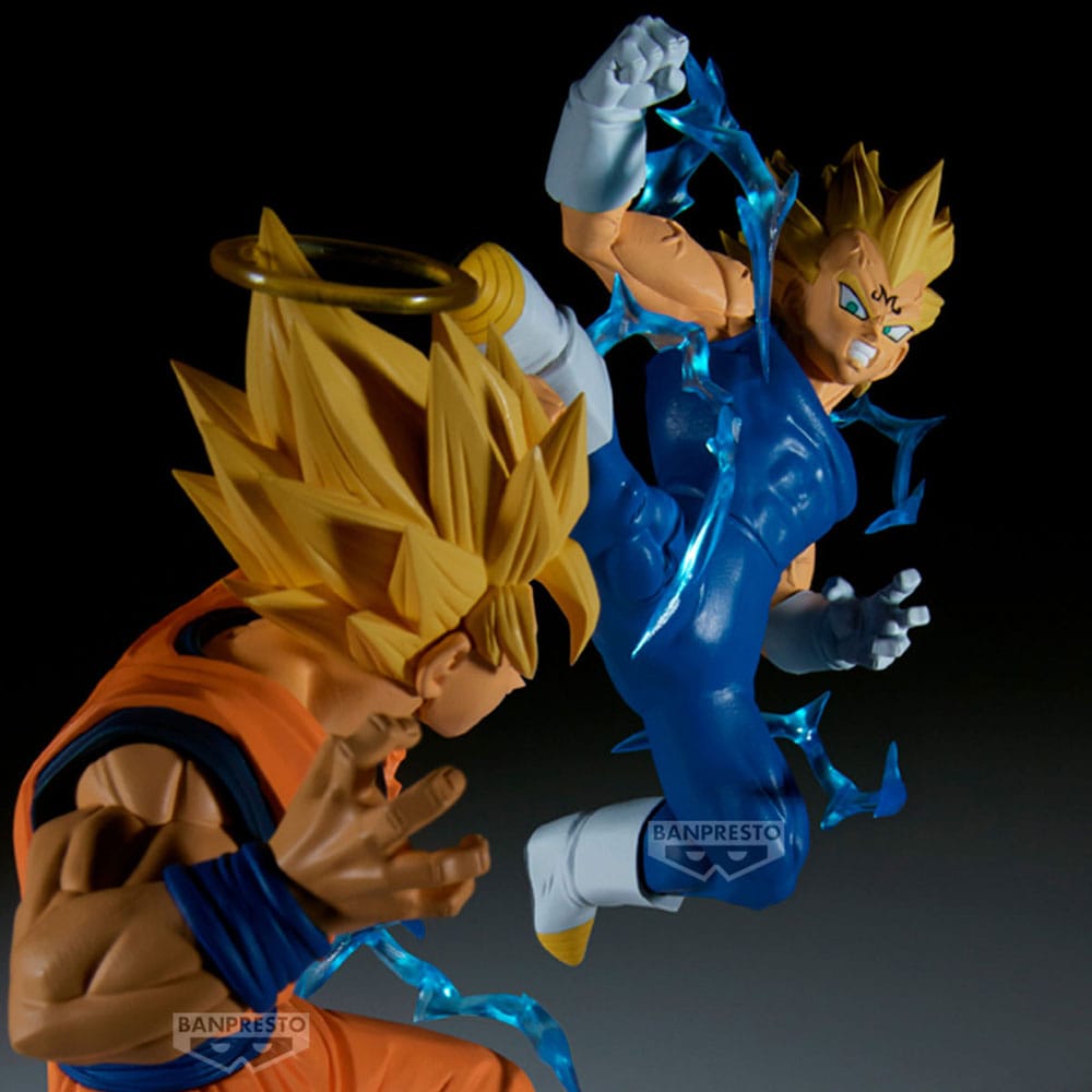 Dragon Ball Z Match Makers PVC Statue Majin Vegeta (vs Super Saiyan 2 Son Goku) 15 cm Image 4