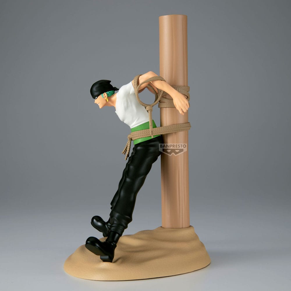 One Piece Figure Life PVC Statue Pirate Hunter Zoro 17 cm Image 4