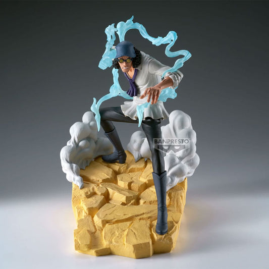 One Piece Senkozekkei PVC Statue Kuzan 17 cm Image 2
