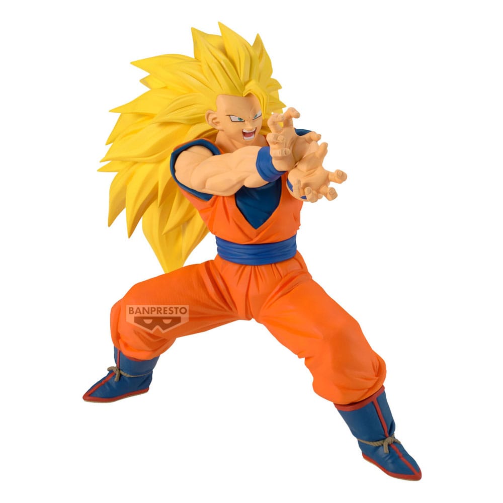 Dragon Ball Z Match Makers PVC Statue Super Saiyan 3 Son Goku (Vs. Majin Buu) 16 cm Image 1