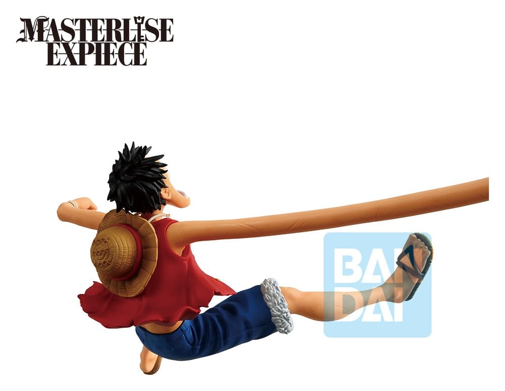 One Piece Playing Love Song in the Sky Ichibansho Masterlise Expiece PVC-Figur Monkey D. Ruffy 19 cm Image 7