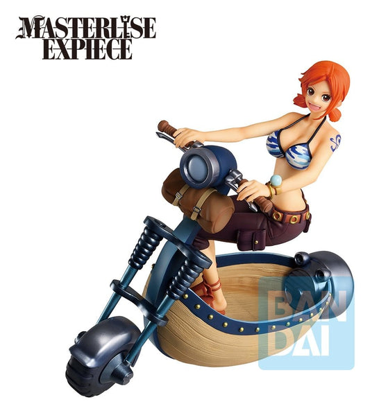 One Piece Playing Love Song in the Sky Ichibansho Masterlise Expiece PVC-Figur Nami 18 cm Image 2