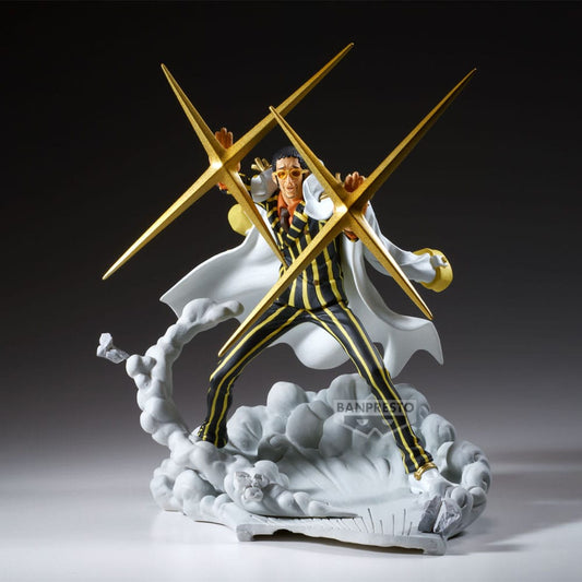 One Piece Senkozekkei PVC Statue Borsalino 18 cm Image 2