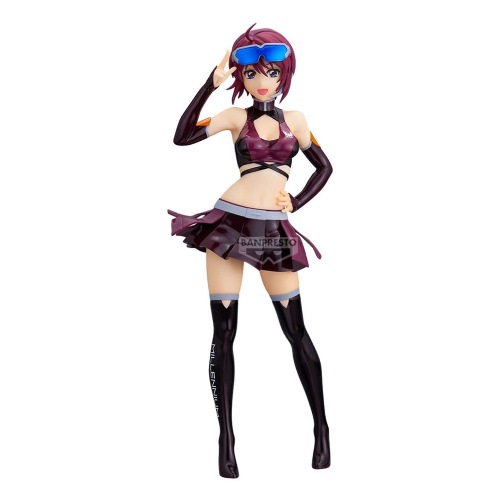 Mobile Suit Gundam Seed Freedom Glitter & Glamours PVC Statue Lunamaria Hawke Racing ver. 22 cm Image