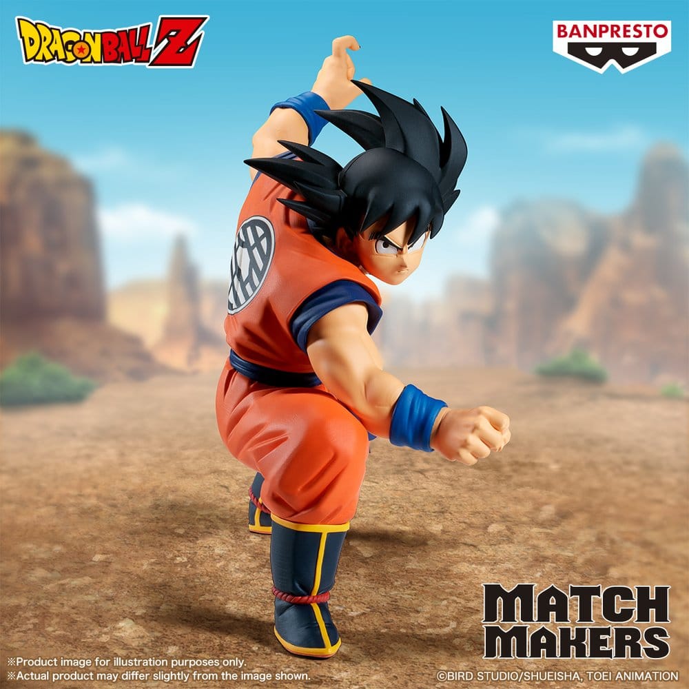 Dragon Ball Z Match Makers PVC-Figur Son Goku (vs Vegeta) Image 9