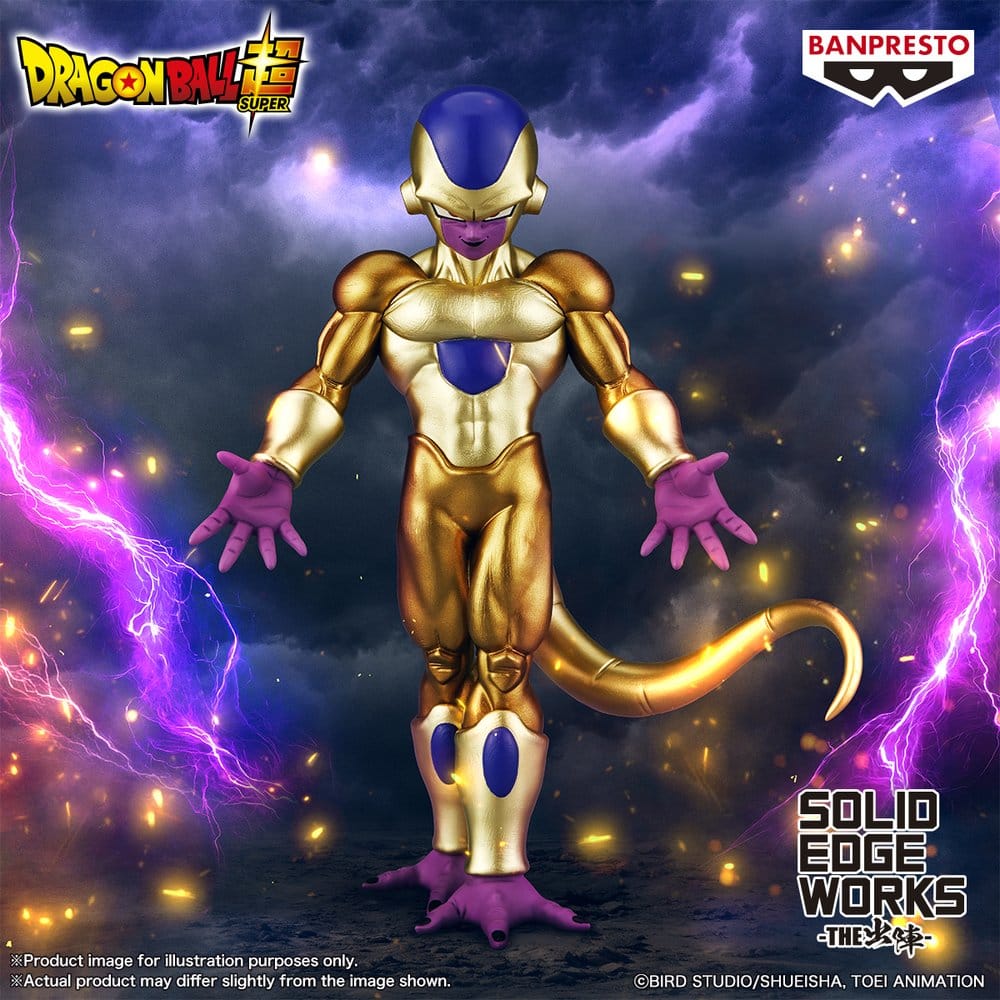 Dragon Ball Super Solid Edge Works PVC-Figur Golden Frieza 17 cm Image 5