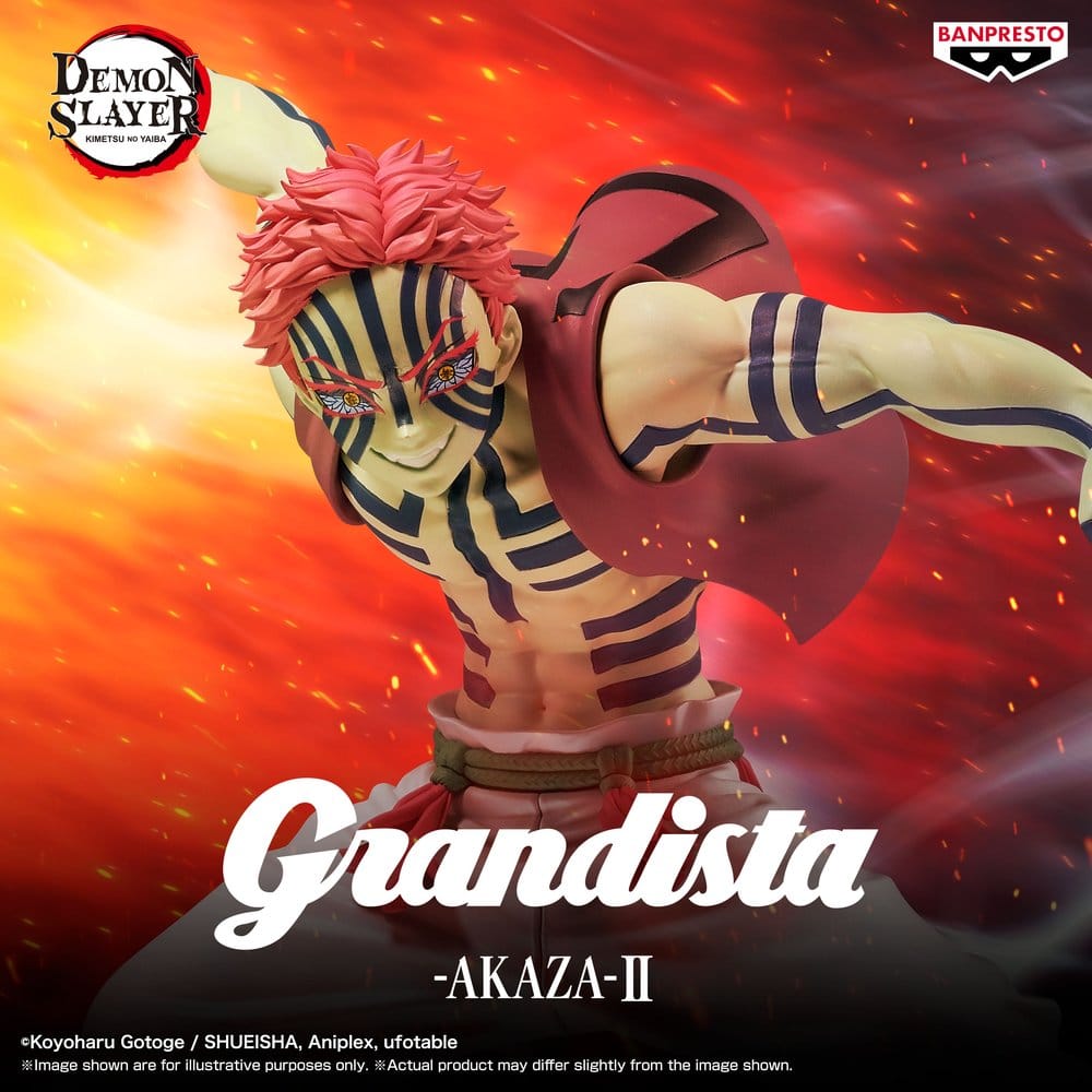 Demon Slayer: Kimetsu no Yaiba Grandista PVC-Figur Akaza II 23 cm Image 3