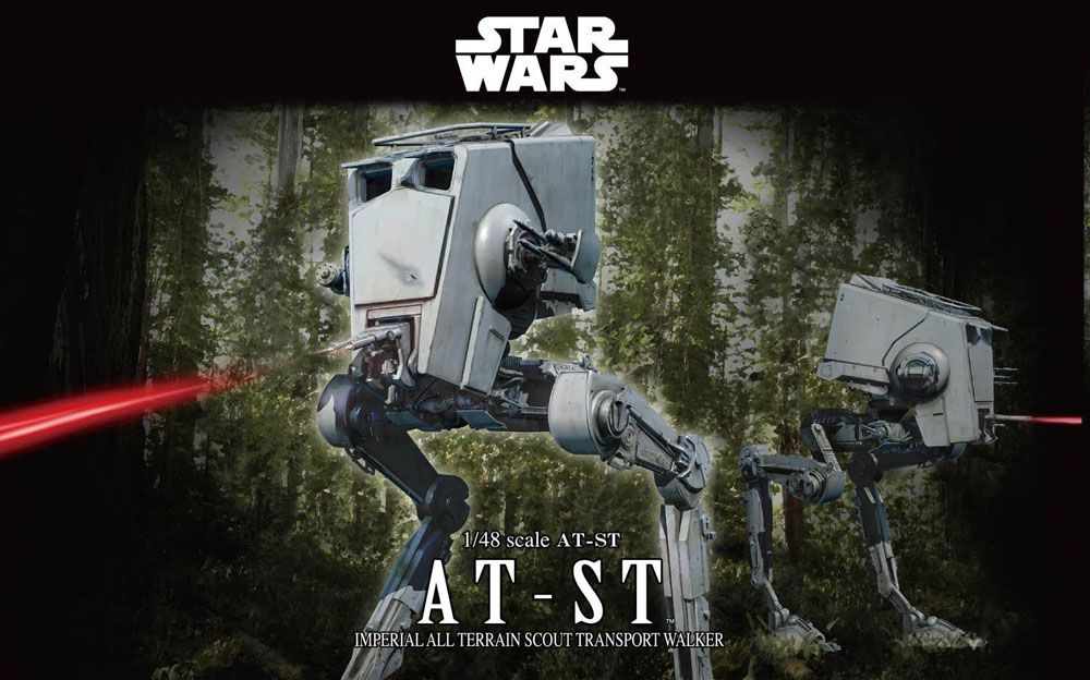 Star Wars Plastik-Modellbausatz 1/48 AT-ST Image 5