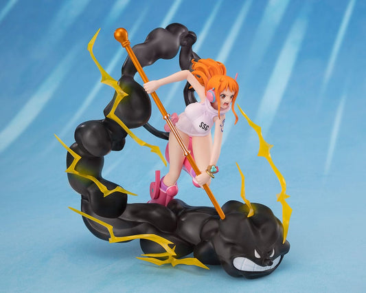 One Piece Figuarts ZERO Extra Battle PVC Statue Nami Lightning Blast 17 cm Image 2